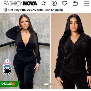 The Original Trendsetter Velour Hoodie